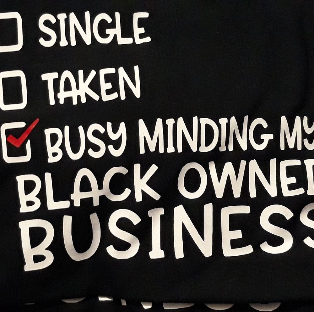 Busy minding my black owned business Tee